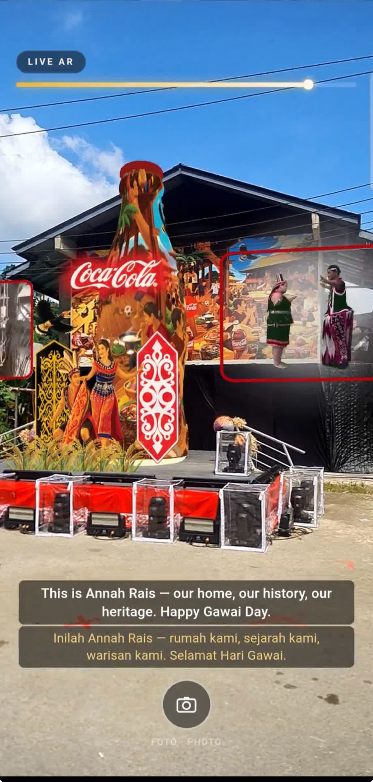 AR Storytelling at Kampung Annah Rais Gawai 2026