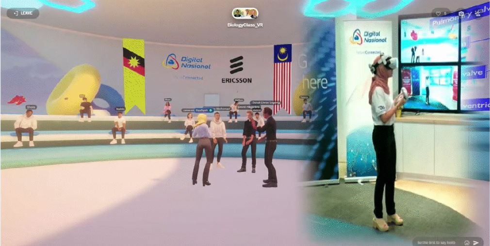 VR Classroom for Ericsson and DNB 5G Showcase